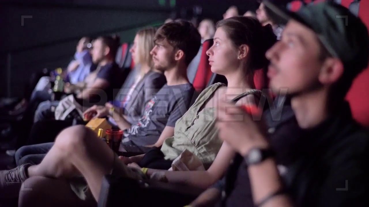 Cinema Audience | Stock Video - Motion Array