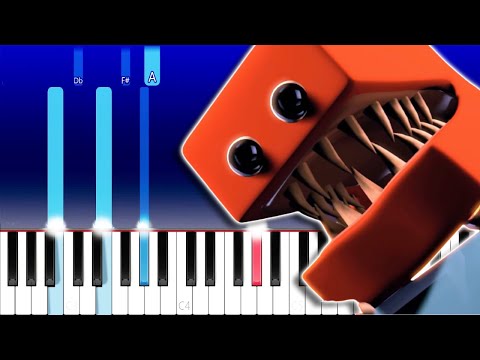 PROJECT PLAYTIME SONG - Devil in a Box (Boxy Boo SFM) Rockit Music (Piano Tutorial)