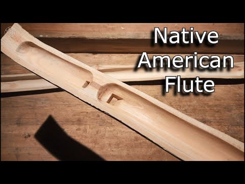 Making a Native American Style Flute | Slow air chamber, windway and splitting edge | Part 2 of 3
