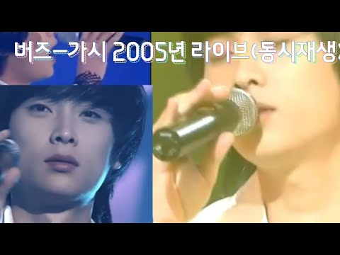 버즈(Buzz)-가시 2005년 라이브를 여러개 재생시켜 보았습니다