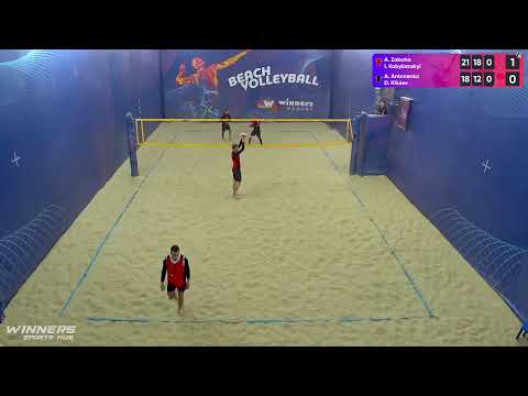 16:55 A. Zabuha / I. Kobylianskyi - A. Antonenko / D. Kliuiev 17.12.2022 | Winners Beach Volleyball