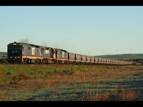 Pacific National Grain Trains in South Australia