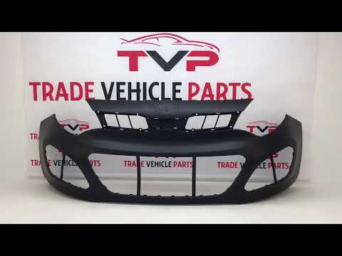 Fits Kia Rio 2011-2015 Front Bumper Primed video