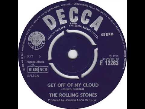 UK New Entry 1965 (269) The Rolling Stones - Get Off Of My Cloud