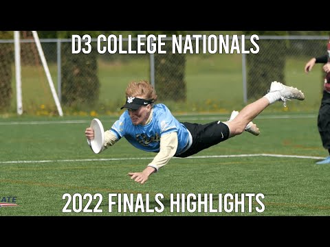 USA Ultimate D3 College Nationals 2022 Finals Highlights - NKolakovic