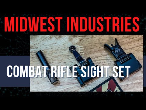 Midwest Industries Combat Rifle Sight (CRS) Sets for AR's!