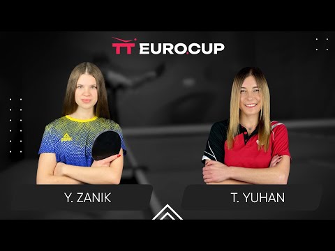 10:45 Yulianna Zanik  - Tetiana Yuhan 25.08.2024 TT Euro.Cup Ukraine STAR . TABLE 3