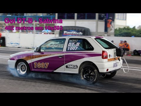 Gol DT-B Sabrina! Acelera mais que muito marmanjo!
