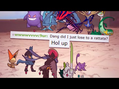 When 5 Final Gambit Pokemon and a Level 1 Rattata beat a Pokemon player