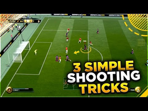 3 Simple Shooting Tricks to Use and Become Better Players on FIFA 17 - How to Score Goals Everytime