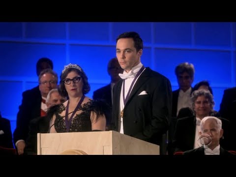 Sheldon and Amy Recieve Nobel Prize || Full Speech || Final Episode of The Big Bang Theory