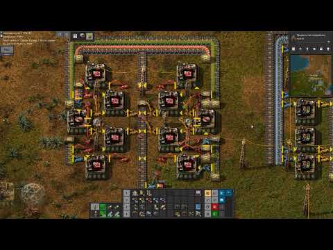 Factorio | Krastorio 2 | Red circuits setup