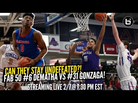 Undefeated Season on the Line! FAB 50 #6 Dematha vs #31 Gonzaga!