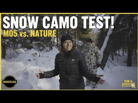 Testing the effectiveness of Snow Camo
