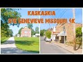 Illinois' 1st State Capital, and Missouri's 1st City: Kaskaskia, IL & Ste. Genevieve, MO 4K.