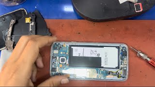 How to open Samsung Galaxy S7 EDGE disassembly step by step accessories