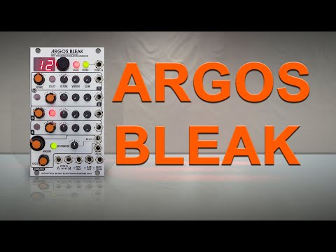 ARGOS BLEAK : Quick Tips & ''Feedback noise''