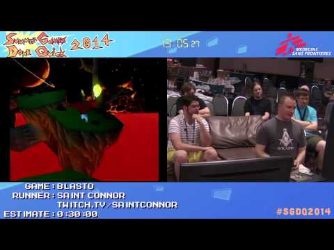 Blasto by Saint Connor in 12:38 - SGDQ2014 - Part 44
