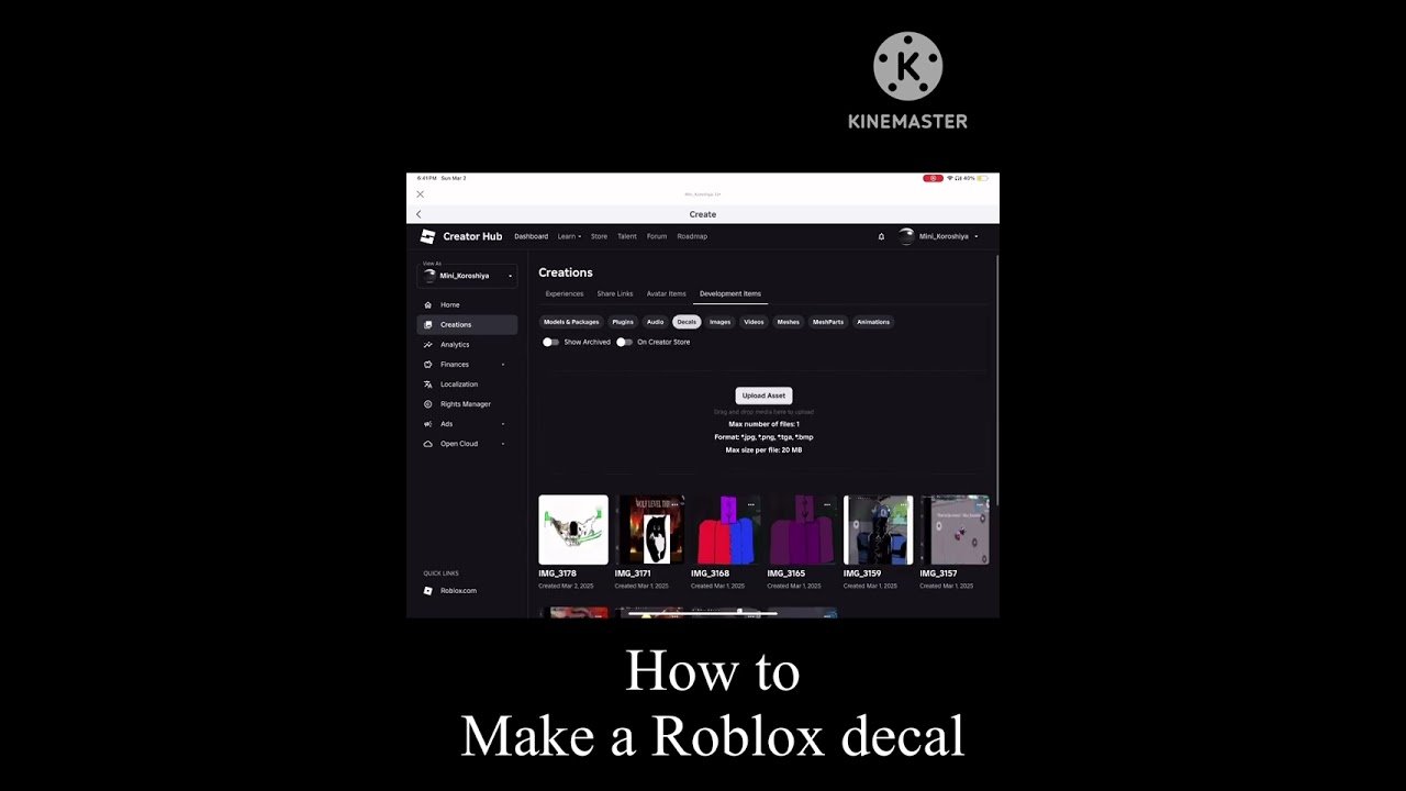 How to make roblox decals! #roblox #tutorial   #tutorials