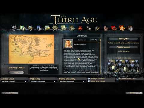 Third Age 3.2 MOS 1.6.2 Medieval 2 Total War Faction Vote