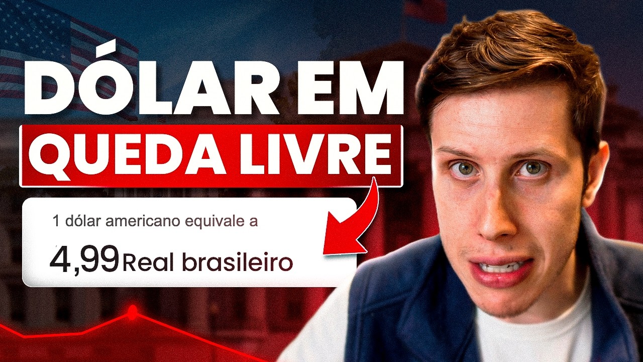Porquê o dólar está caindo? - R$4,99