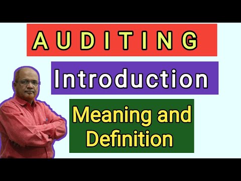 Auditing II Introduction II Meaning and Definition II Theory Explained II Khans Commerce Tutorial II