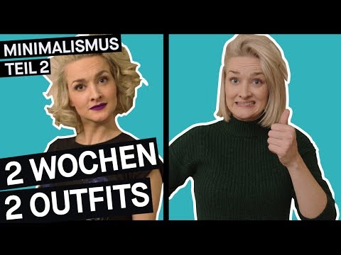 Minimalismus im Kleiderschrank: Zwei Outfits für zwei Wochen (Teil 2) || PULS Reportage