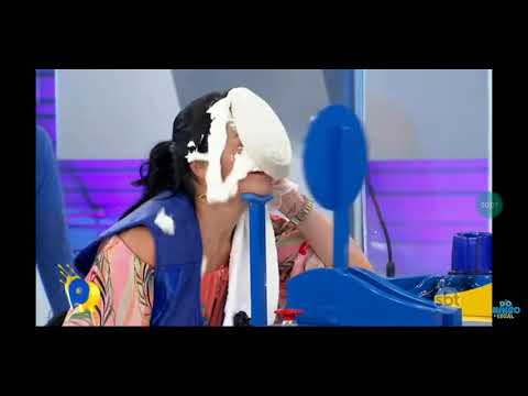 Equipe Amarela Dando Tortada no Domingo Legal (07/06/2020)