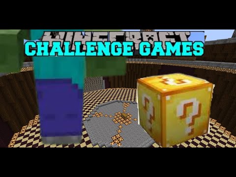 Minecraft: Zombie Titan Challenge Games-Lucky Block-Modded Minigame- PopularMMOs Inspired