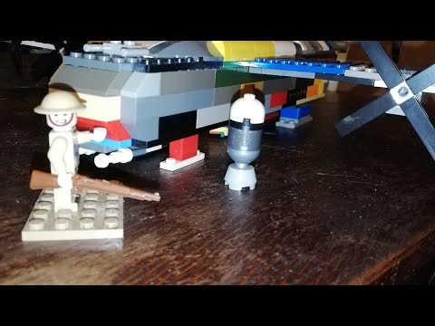 I built a lego bomber