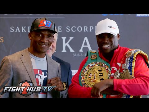 Adonis Stevenson vs. Sakio Bika Face Off / Final Press Conference highlights