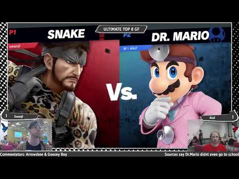 Windbox #10: Swanji (Snake) Vs Aluf (Dr Mario) - Grand Finals Ultimate