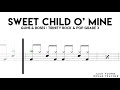 Sweet Child O Mine Trinity Rock Pop Drums Grade 3