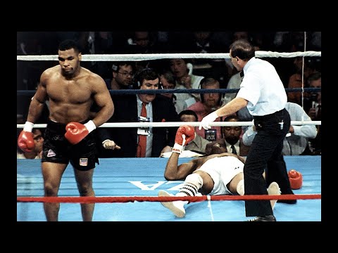 TOP 10 NAJLEPSZYCH Nokautów Mike Tysona🔥🔥