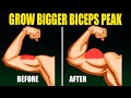 5 BEST things to GROW BIGGER BICEP PEAK (बाइसेप पीक बढ़ाने के 5 तरीके)