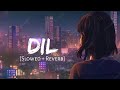 Dil Female Version - Lofi (Slowed + Reverb) | Shreya Ghoshal | SR Lofi