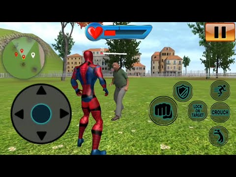 Spider Hero Vs City Villains | Super Spider Gangster Crime City #3 - Android GamePlay