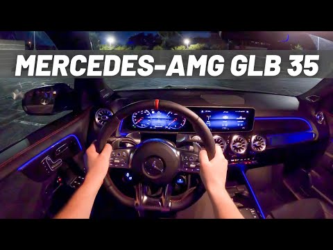 2021 Mercedes-AMG GLB 35 | POV Night Drive
