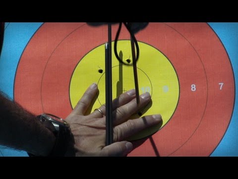 Alexander Dambaev v Peter Elzinga — compound men quarterfinal | Lausanne 2014 Archery World Cup