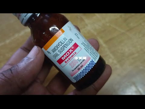 MOX 250 Mg Amoxycillin Oral Suspension (60ml)