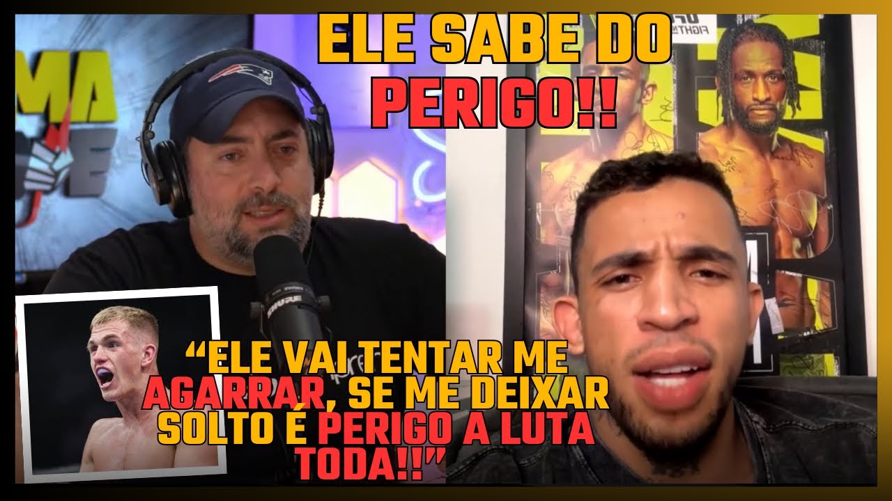 IAN GARRY WILL TRY TO GRAB BECAUSE HE KNOWS THE DANGER - CARLOS PRATES ON FIGHT WITH IAN GARRY