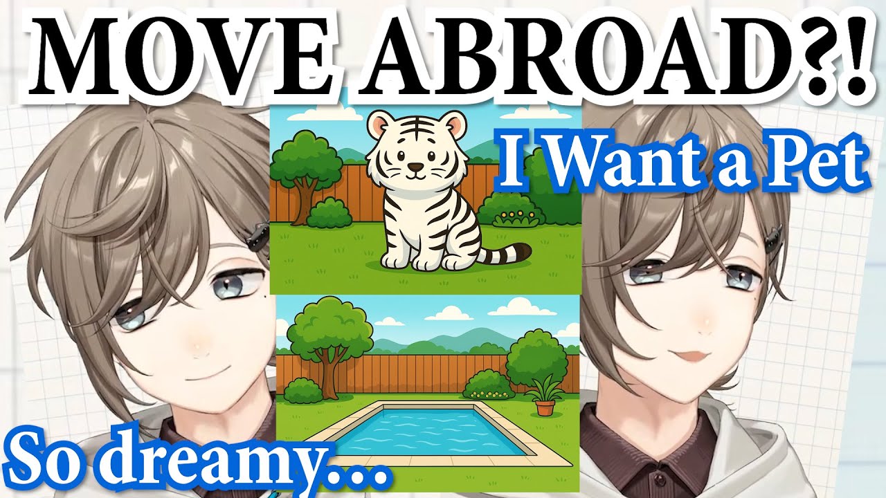 ［Eng Sub］Kanae Wants to Move Abroad?! [Nijisanji/Clip]