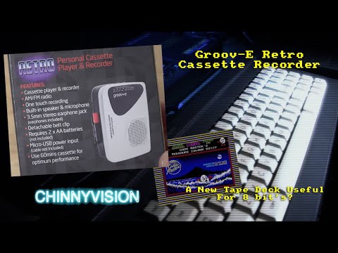 ChinnyVision - Ep 314 - The Groov-E Tape Recorder. A New Tape Deck Useful For An 8 bit?