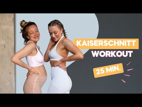 25 MIN Rückbildung Workout 🤱 sichere Übungen nach Kaiserschnitt & bei Rektusdiastase / Postpartum
