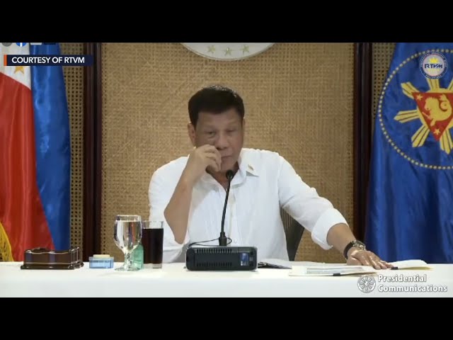 Menjelang hari libur, Duterte meminta masyarakat Filipina untuk mengikuti hari vaksinasi nasional