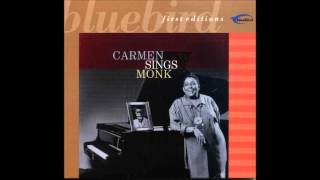 Carmen McRae / Listen To Monk (Rhythm-a-Ning)