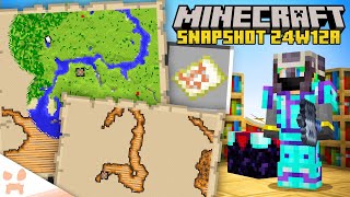 MACE MYSTERY, Trial Chamber Map, & Advancements! | Minecraft 1.21 Snapshot 24w12a