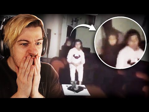 Is this video PROOF OF GHOSTS?? (REACTING TO SCARY VIDEOS)