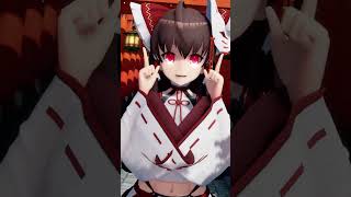 【4K/MMD】PAKU  - パクっとしたい霊夢 -  #shorts #東方 #博麗霊夢