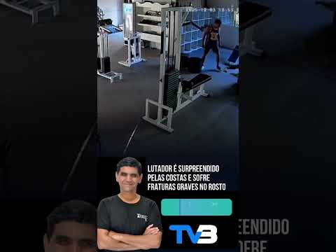 O instrutor de academia e lutador profissional Ale Acuña sofreu um ataque violento